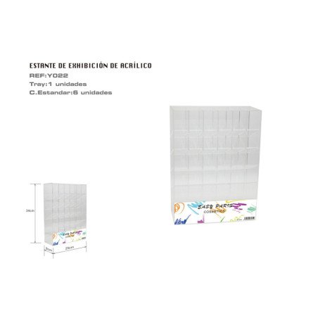 EXP.LAPIZ METRAQUILATO 34*9*25CM VACIO