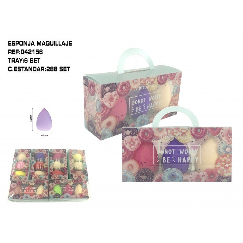 PACK 3 ESPONJAS DE MAQ.6/P