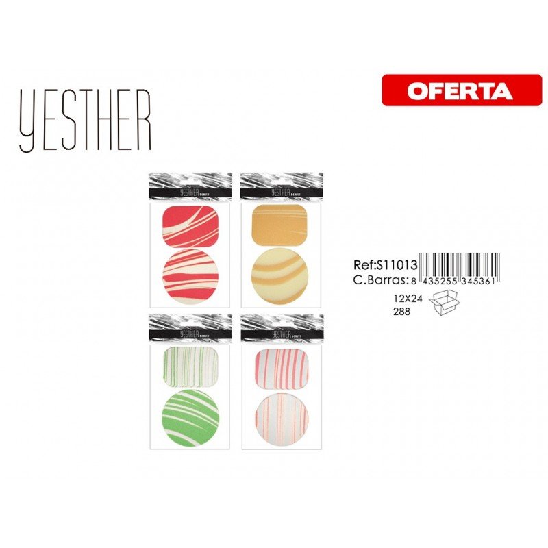 ESPONJA DESMAQ.2UNID.COLOR