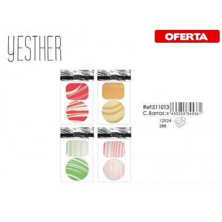 ESPONJA DESMAQ.2UNID.COLOR