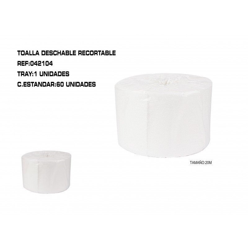 ROLLO PAPEL DE ESTETICA 20M 60/C