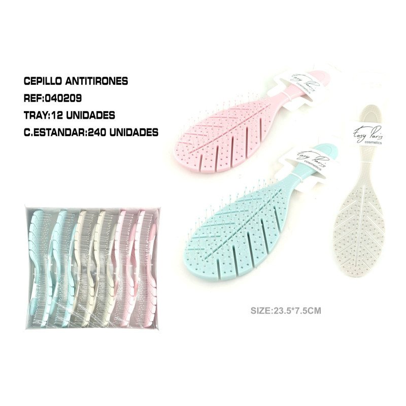 CEPILLO ANTIENREDOS 23.5*7.5CM 12/U 240/C