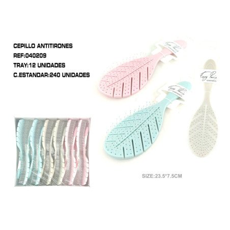 CEPILLO ANTIENREDOS 23.5*7.5CM 12/U 240/C