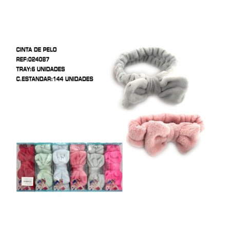 CINTA DE PELO 6/U 144/C