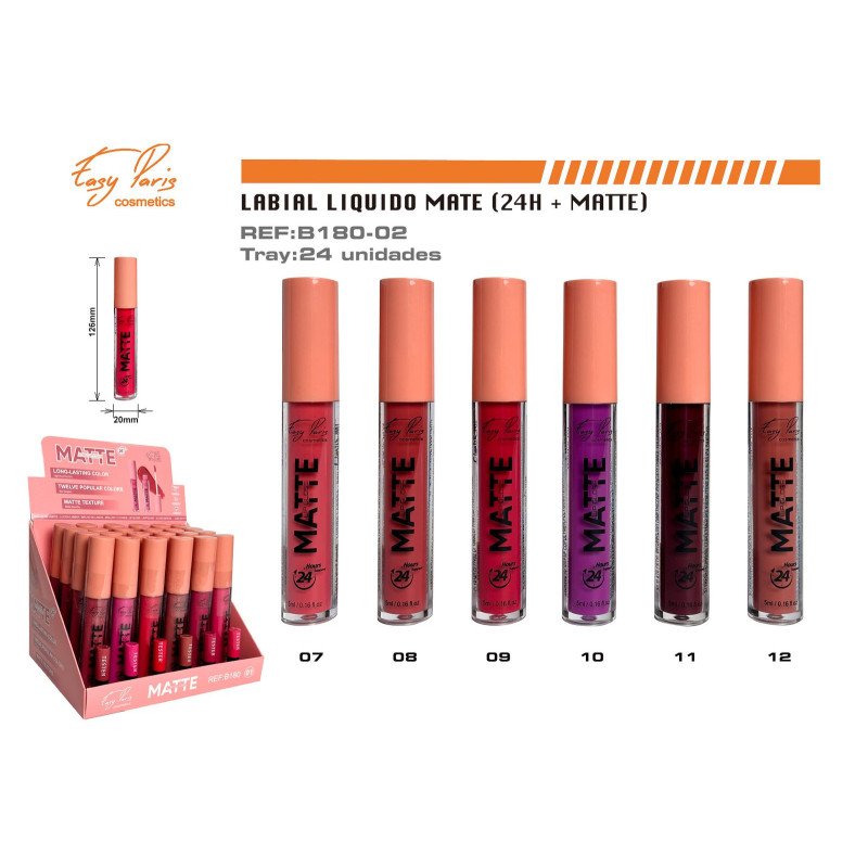 LIQ. LABIAL MATE FIJO 24/U  288/C