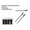 10 APLICADOR MASCARA PESTAÑAS DESECHABLE 12/C