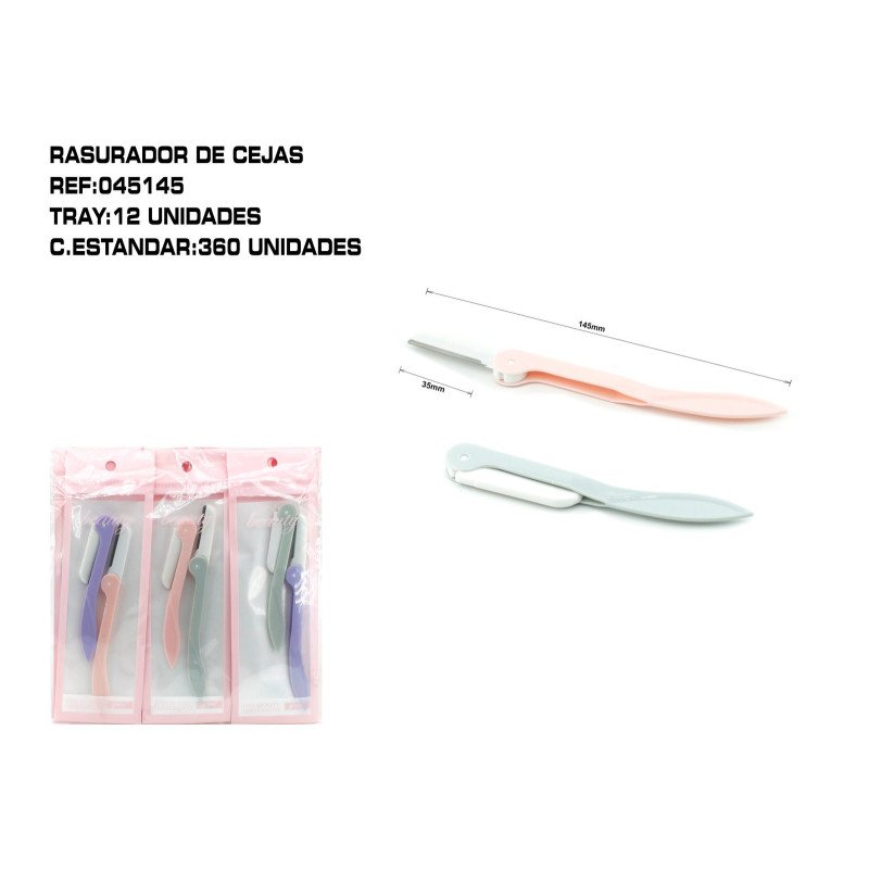 2 RASURADOR DE CEJAS 360/U