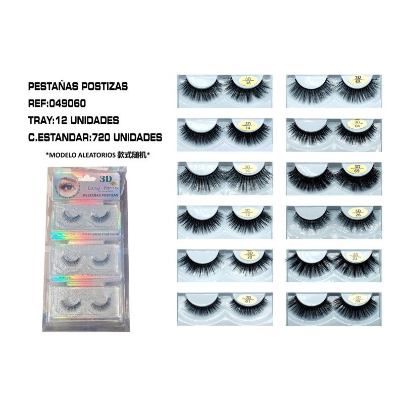 PESTAÑA POSTIZAS 3D SURT 720/C
