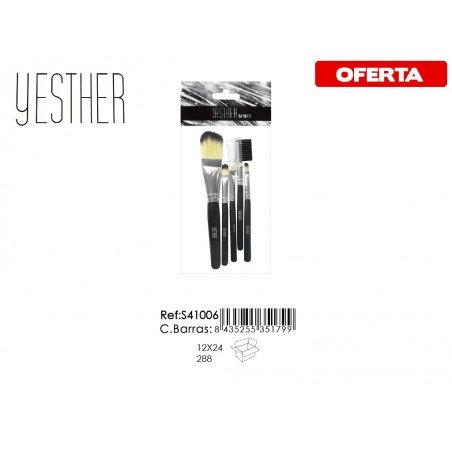 JGO. BROCHAS MAQUILLAJE 12/U YESENSY
