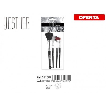 CONJUNTO BROCHAS MAQUILLAJE 12/U