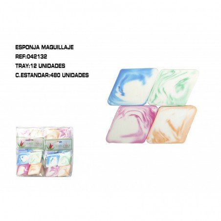 ESPONJA DE MAQ.CUADRAD.OBLICUO 12/U 480/C