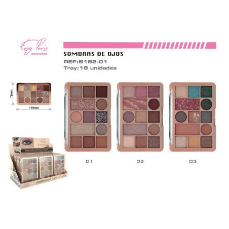 PALETA S. DE OJOS 13 COLORS 18/U 216/C