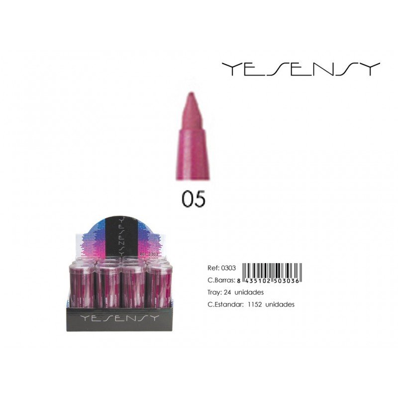 LAPIZ AUTOMATICO CON SACAPUNTAS 12/U MAGENTA