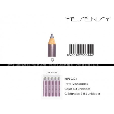 LAPIZ DE OJOS 12/U PURPLE