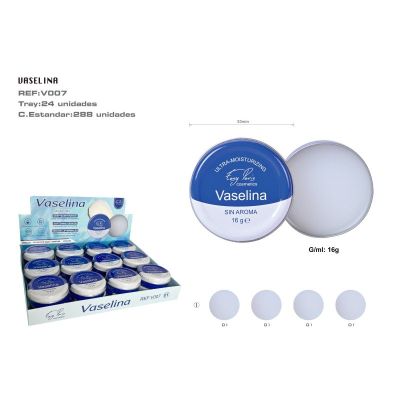 VASELINA SIN AROMA 288/U