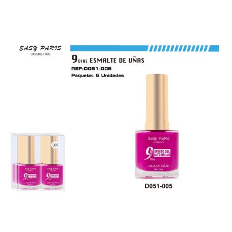 LACA DE UÑAS 9 DIAS 144/U