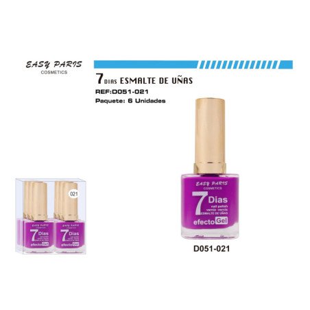 LACA DE UÑAS 9 DIAS 6/U 144/U