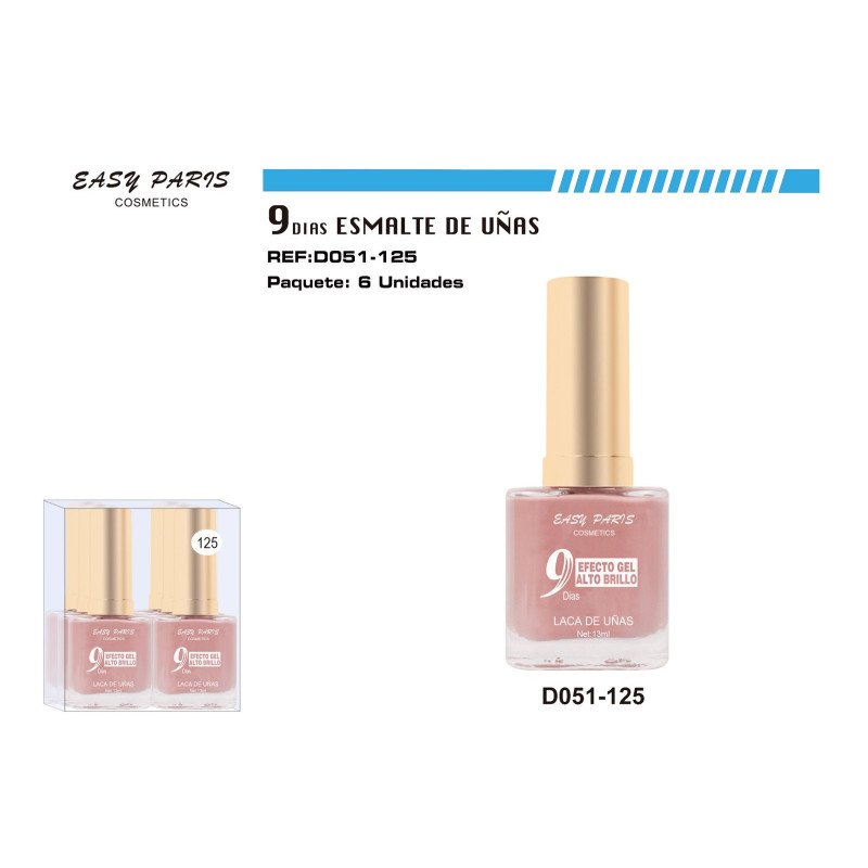 LACA DE UÑAS 9 DIAS 6/U 144/U