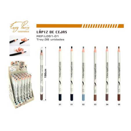 EXP.LAPIZ DE CEJAS AUTOSACAPUNTA 36/U 432/C