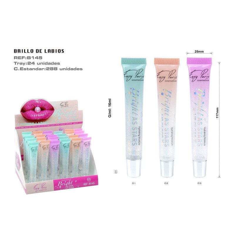 BRILLO DE LABIOS HIDRATANTES 24/U 288/C