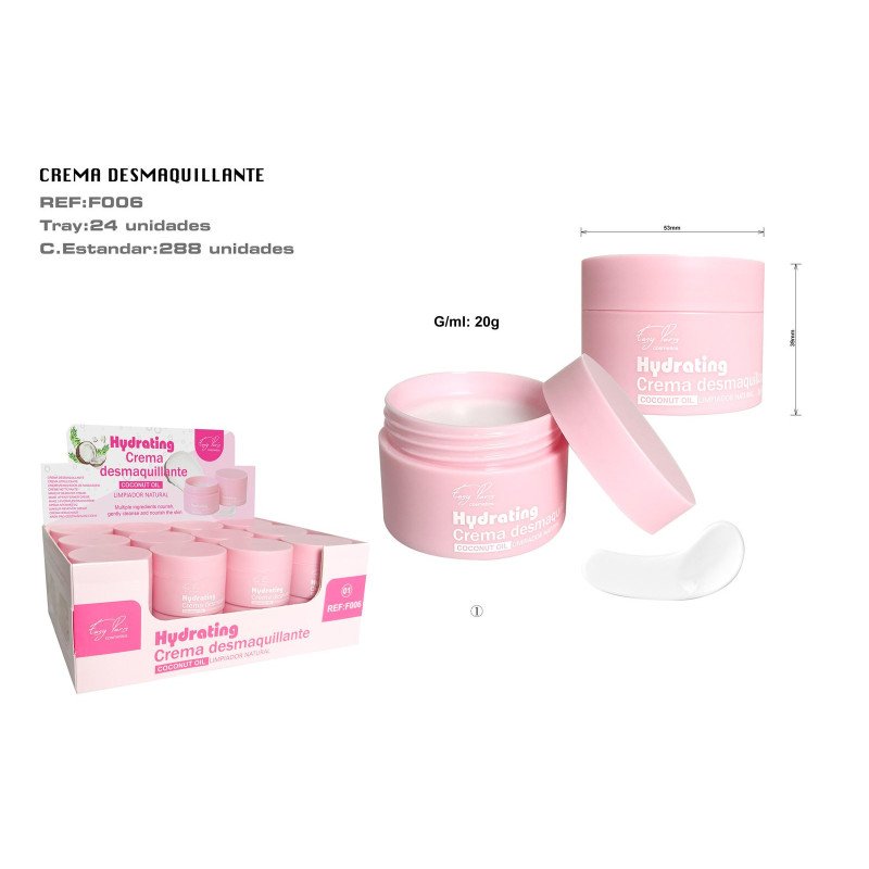 CREMA DESMAQUILLANTE OIL COCO 24/U 288/C