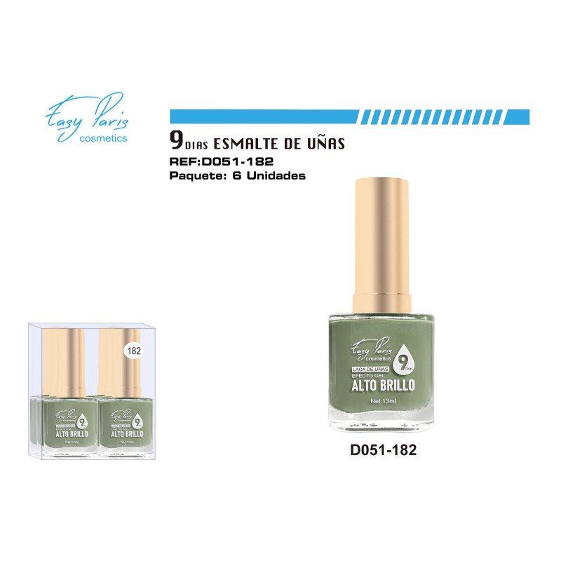 LACA DE UÑAS 9 DIAS 6/U 144/U