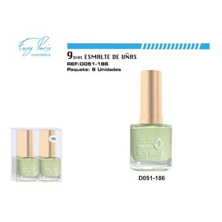 LACA DE UÑAS 9 DIAS 6/U 144/U