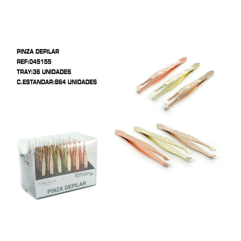 EXP. PINZA DEPILAR 36/U 864/C