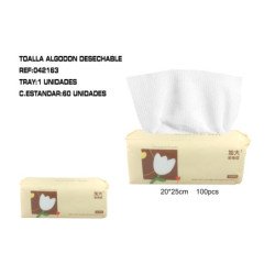 TOALLA DESECHABLE...