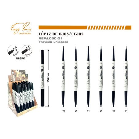 PERFILADOR DE OJOS/CEJAS NEGRO 36/U 432/C