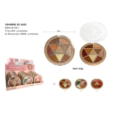 S. DE OJOS GLAM FACE 24/U 288/U