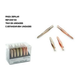 EXP. PINZA DEPILAR 36/U 864/C