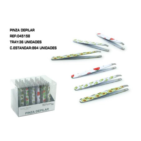 EXP. PINZA DEPILAR 36/U 864/C