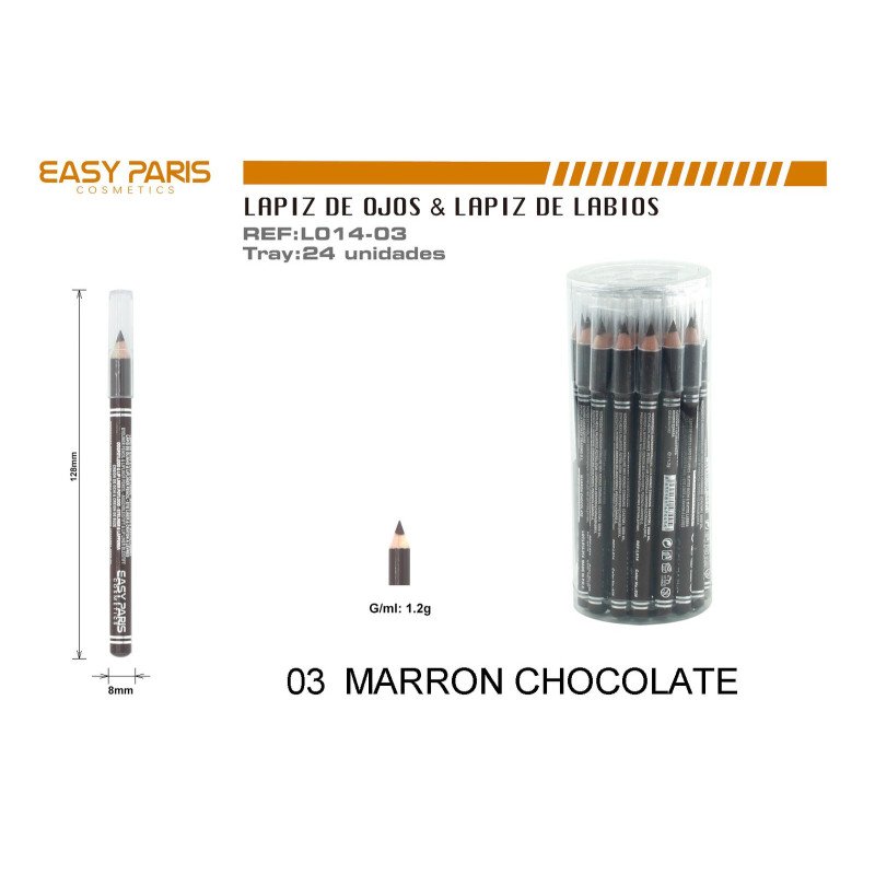 LAPIZ MADERA MARRON CHOCOLATE 288/U