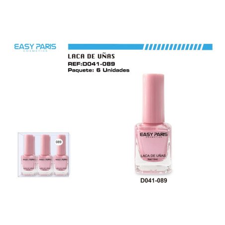 LACA DE UÑAS ROSA PERLA 144/U