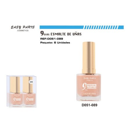 LACA DE UÑAS 9 DIAS 6/U 144/U