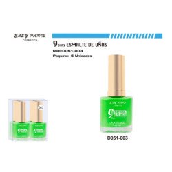 LACA DE UÑAS 9 DIAS VERDE...