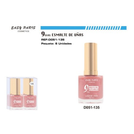 LACA DE UÑAS 9 DIAS 6/U 144/U