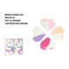 ESPONJA DE MAQ.4 CORAZONES 12/U 480/C