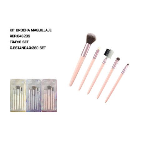 SET 5 PINCEL MAQ.6/U 360/C