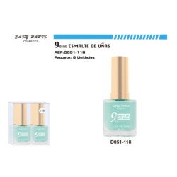 LACA DE UÑAS 9 DIAS BLUE...