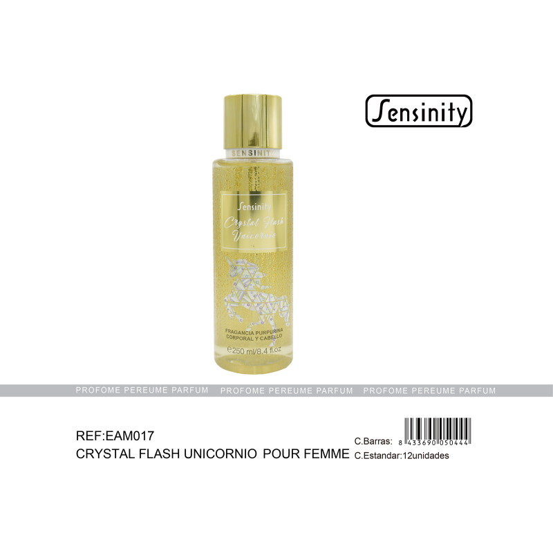 CRYSTAL FLASH UNICORNIO BODY Y HAIR