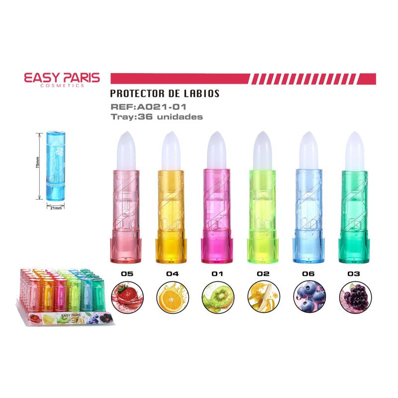 PROTECTOR LABIAL AROMA FRUTAS 432/U