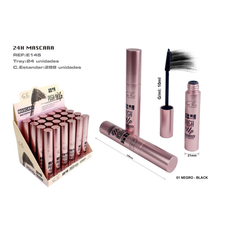 MASCARA PESTAÑAS 24H PUSH UP 288/C