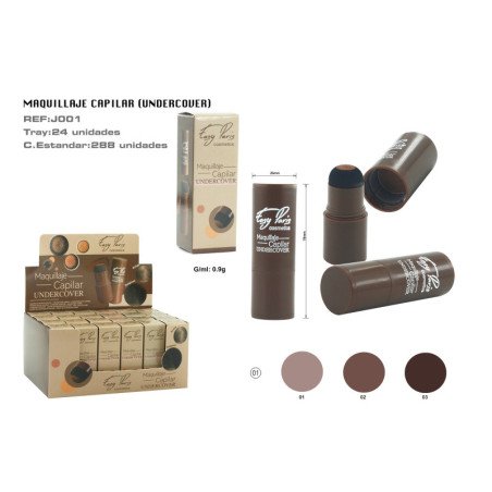 STAMP UNDERCOVER MAQ.CAPILAR 3 COLORS 288/C