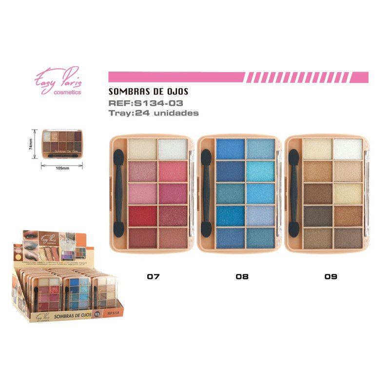 S.DE OJOS 10 COLORS 24/U 288/C