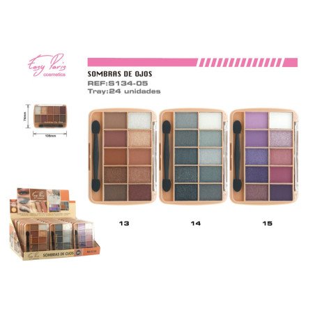 S.DE OJOS 10 COLORS 24/U 288/C