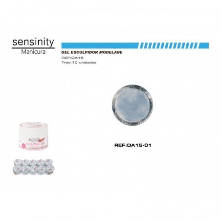 SENSINITY GEL SCULPTING  COLOR CLEAR UV/LED  15ML