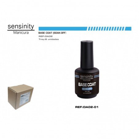 MANICURA BASE COAT GEL UV/LED SOAK OFF 15ML