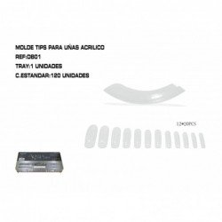 MOLDE TIPS PARA UÑAS...